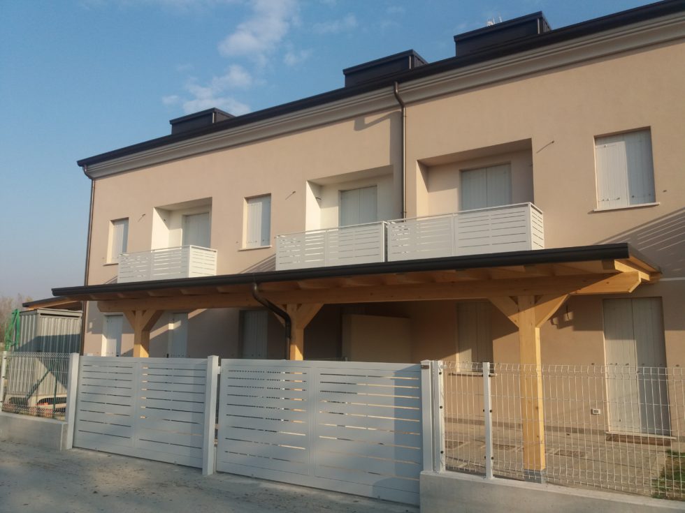 Quattro Villette a Schiera – Comune di Arzergrande loc. Vallonga 3